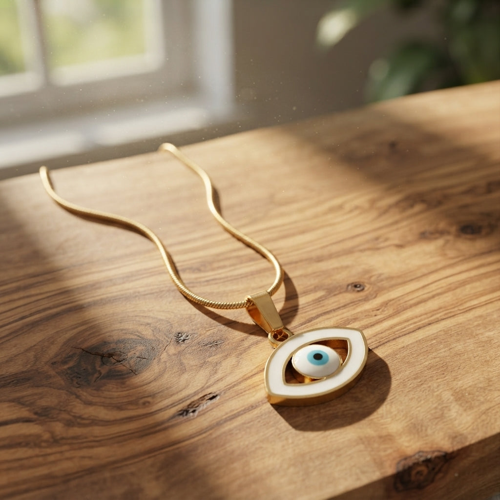 Collar ojo turco