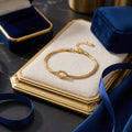 Pulsera nudo fino